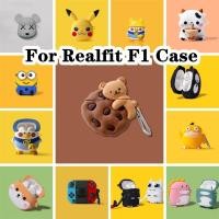 ราคา YoshidaFor Realfit F1 เคสอินเทรนด์การ์ตูนซีรีส์สําหรับ Realfit F1 ปลอกหูฟังแบบนุ่มฝาครอบ (22355763724)