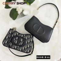 ราคา ดิออร์ DIOR CD Signature Oblique BAG กระเป๋าถือสตรี/กระเป๋าสะพายไหล่ (29977780107)