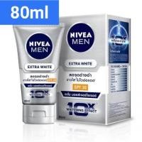 ราคา นีเวีย nivea men extra white เซรั่ม มอยส์เจอร์ไรเซอร์ spf30 ขนาด 80ml (17256210659)