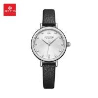 ราคา Julius นาฬิกาข้อมือผู้หญิง รุ่น JA-1077A สายหนังสีดำ (2095821686)