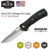ราคา [GENUINE ]Buck 347 Vantage Pro Large Folding Knife 3-1/4" S30V Blade (10066404715)