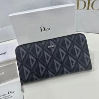 ราคา กระเป๋าสตางค์หนังวัวสีดำขนาด 19.5 x 10.5 x 3 cm ออกแบบมาพร้อมซิปลักษณะและช่องใส่บัตร 8 ช่อง (40722201189)