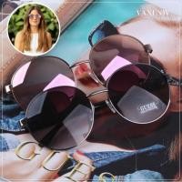 ราคา แว่นกันแดด Guess Metal Round Sunglasses GU7388 58-18 135 *3 <แท้ 100%> ส่งฟรี Kerry (1356076956)