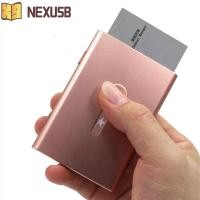 ราคา Thumb Slide Out NexusBeam - ผู้ถือบัตรเครดิตและID ทำจากอลูมิเนียม สำหรับผู้ชายและผู้หญิง (41374386515)