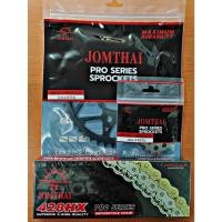 ราคา ชุดโซ่-สเตอร์ CBR150i / CBR150R (ปี 00-16) ไล่เบา PRO SERIES ตราพระอาทิตย์ JOMTHAI แท้ 100% (28928048110)