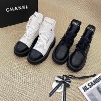 ราคา รองเท้าบูทมอเตอร์ไซค์ Chanel รุ่นใหม่ หนังลูกวัวขนาดเล็ก ส้นสูง 5 ซม. สวมใส่ง่ายและสบาย สำหรับผู้หญิง (43623966678)