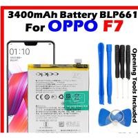 ราคา แบตเตอรี่ Oppo F7 พร้อมเครื่องมือ แบตแท้ คุณภาพดี ประกัน6เดือน แบต Oppo F7 / แบตF7 / Oppo F7 (16665518667)