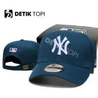 ราคา NY New York Yankees Blue MLB Baseball Teal Blue Logo หมวกเย็บปักถักร้อย (29181140480)