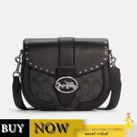 ราคา กระเป๋าสะพาย COACH C3593 GEORGIE SADDLE BAG BY:Madamclassic (29571129746)