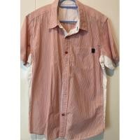 ราคา เสื้อเชิ้ตแขนสั้นPLAYBOY ของแท้ ไซส์ S งานshop สภาพใหม่มือสอง อก42 ยาว30“ ลายทางสีชมพู ตัดป้ายคอผู้ใช้รำคาญ (27404916175)