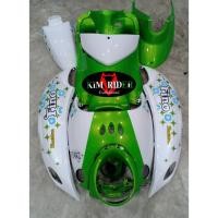 ราคา ชุดสี ฟีโน่ เฟรม ฟีโน่ Fino เก่า รุ่นคาร์บู เกย์รวม 10ชิ้น /เกย์แยก 9ชิ้น รถปี 2007-2012 งาน ABSแท้ (23566924905)