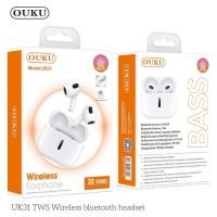 ราคา OUKU UK31 TWS wireless bluetooth headset หูฟังบลูทูธไร้สาย พร้อมเคสชาร์จ (44208972683)