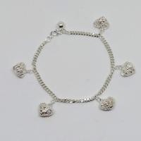 ราคา สร้อยข้อมือเงิน เกรด 925 925 ความยาว 16 ซม. (20880117345)