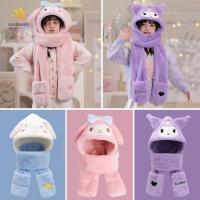ราคา Moment Beanie หมวกผ้าพันคอ, การ์ตูน Pochacco เด็กแบบบูรณาการหมวกผ้าพันคอ, ของขวัญ Sanrios Kuromi Casual Warm ฤดูหนาว Warm ผ้าพันคอถุงมือสําหรับชายหญิง (28122727610)