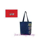 ราคา กระเป๋า LISA LARSON แบรนด์แท้ ทรง tote bag สะพายไหล่ ใส่ a4 ได้ พิมพ์ลายเม่น สี pastel หวานๆ มือสองสภาพดีตุ้ญี่ปุ่น (42162054624)