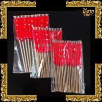 ราคา เทียนขาไม้ เทียนแดงขาไม้ เทียนไหว้เจ้า เทียนแดงไหว้บรรพบุรุษ เทียนจีน เทียนสีแดง แบบถุง*ออกใบกำกับได้* (27418268327)