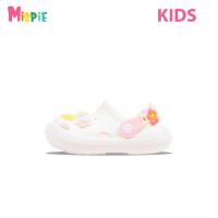 ราคา รองเท้าแตะยางสําหรับเด็ก Mispie ดอกไม้ สีขาว สีชมพู (42621147877)