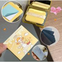 ราคา แผ่นกระดาษซับมัน กระดาษซับมัน กระดาษดูดซับน้ํามันบนใบหน้า 100 แผ่น กระดาษซับหน้ามัน พร้อมพัฟกระจกแต่งหน้า (28724533489)