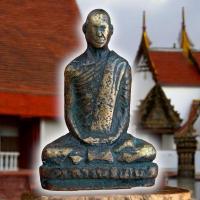 ราคา หลวงพ่อเดิม วัดหนองโพ เนื้อทองฝาบาตร มีจาร พระเครื่อง (25941120215)