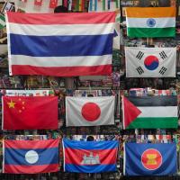 ราคา โปรส่งฟรี!!> ธงชาติ 200 ประเทศทั่วโลก ชุดที่1/6 ทวีปเอเชีย อาเซียน มี2ชุด Flag Asia มีใบกำกับภาษี (25876960754)