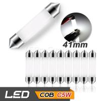 ราคา 65Infinite (แพ๊ค 10 COB C5W Ceramic 41mm) COB LED C5W Ceramic 41mm ไฟส่องป้ายทะเบียน 3W 220LM Super Bright สี ขาว (5106163968)