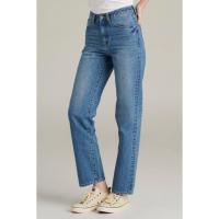 ราคา Mc JEANS กางเกงยีนส์ผู้หญิง ทรงกระบอกขาตรง (Straight) เอวกลาง สียีนส์ฟอกกลาง MFIZ239 ผ้า 11.oz ป้ายหนังสีน้ำตาล (42416072241)