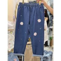 ราคา กางเกงบิ๊กไซส์ เสื้อผ้าสาวอวบ กางเกงยีนส์ไซส์ใหญ่ กางเกงขาสั้น เอว34 ยืดถึง50 " สะโพกฟรีไซส์ (11339652365)