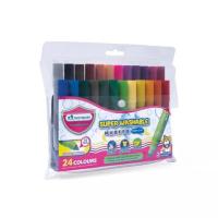 ราคา ปากกาเมจิก MasterArt 24 สี ชนิดล้างออกได้ (18676985553)