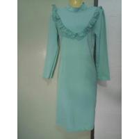 ราคา เดรสสั้นแขนยาวสีแดง เขียวมิ้น (883571251)