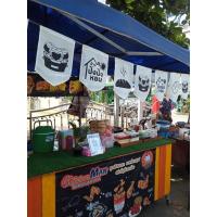 ราคา ธงผ้าตกแต่งร้าน ธงผ้าดิบสกรีนลาย ทักแชตเลือกลายบนผ้าก่อนกดสั่งนะคะ ฟรีเชือก (7088846913)