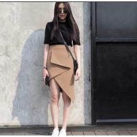 ราคา twotwice - Asymmetric Skirt Size : s (22466396179)