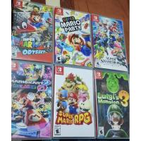 ราคา แผ่นเกม mario nintendo มือสอง mario party mario 3D world odyssey kart8 (29634611584)