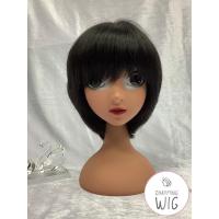 ราคา วิกผมแท้ 100% ♀️ทรงหน้าม้าซอย ด้านหลังรากไทร unisex (WH007) (3891185826)