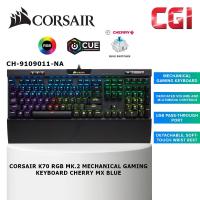 ราคา Corsair K70 RGB MK.2 คีย์บอร์ดเกมมิ่งแบบกลไก CHERRY MX Blue (CH-9109011-NA) (23468943680)