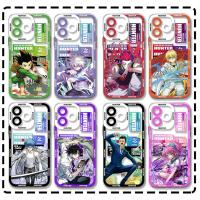 ราคา การ์ตูนญี่ปุ่น Hunter X Hunters เคสโทรศัพท์สําหรับ iPhone 15 14 13 12 11 Mini Pro Max (26878623723)