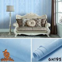 ราคา วอลเปเปอร์สติ๊กเกอร์ติดผนังกันน้ําและดีที่สุด 10M ลายดอกกุหลาบสีฟ้า (43524543634)