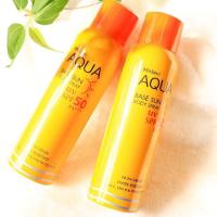 ราคา Mistine ครีมกันแดด แบบสเปรย์ มิสทีน Aqua Base Sun Body Spray SPF50 PA+++ (3811592650)