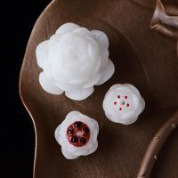 ราคา สร้อยข้อมือลูกปัดหยกสีขาวและจี้แกะสลักจากงาช้างผลไม้ พร้อมลูกปัดและตัวเว้นวรรค (43723933608)