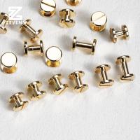 ราคา ทองเหลืองสีทองอ่อน ฉัน-รูป เล็บเข็มขัดสกรูล้อเล็บทําด้วยมือ ทําเอง หนังทองเหลืองอุปกรณ์เสริมแขวนชุบสี (26891526112)