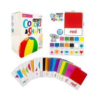 ราคา หนังสือ Flash Card Colors & Shapes 20 ใบ (บรรจุกล่อง) (28437209092)