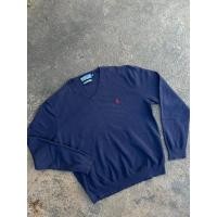 ราคา Vintage Polo Ralph Lauren Sweater V-Neck (26720908692)