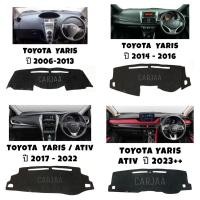 ราคา พรมปูคอนโซลหน้ารถ โตโยต้า รวมรุ่น ยาริส ปี 2006-2024+ Toyota Yaris (22556519508)