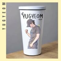 ราคา YD3. แก้วสกรีนลายรูปวาด Yug Yeom : Yugyeom : Got7 : YugyeomGOT7 : ยูคยอม : ยูคยอมGot7 (26464097491)