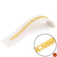 ราคา LSW สร้อยข้อมือทองคำแท้ 2 สลึง (7.58 กรัม) ลายบิดตะไบตัดลายสั้นสลับยาว BD-240 (20481240084)