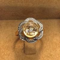 ราคา แหวนกังหันนำโชคนำลาภทองแท้เพชรแท้ (26623126410)