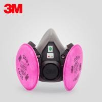 ราคา 3M 6200 2091 dust mask P100 industrial dust welding smoke glass fiber PM2.5 protective mask (6641368735)