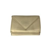 ราคา Balenciaga Bi-fold Wallet Papier Mini Leather Beige ส่งตรงจากญี่ปุ่น มือสอง (28806034984)