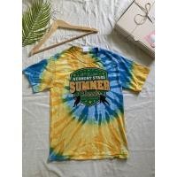 ราคา เสื้อยืดมัดย้อมสีสันสดใส ไซด์ S Gildan (9870157706)