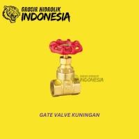 ราคา 1 1/2'' BRASS GATE VALVE STOP VALVE / BRASS GATE VALVE ขนาด 1 1/2 (43724580562)