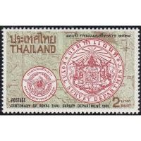 ราคา B5148 แสตมป์ไทยยังไม่ได้ใช้ ชุด ครบรอบ 100 ปี วันสถาปนากรมแผนที่ทหาร ปี 2528 ดวงเดี่ยว (ยังไม่ใช้) (สภาพดี) (3853684217)